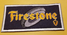 Embroidered  FIRESTONE TIRES Patch approx 2x4