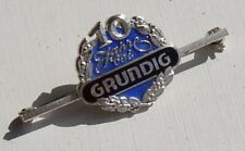 Grundig 10-Year Service Pin (silver) picture