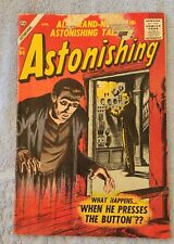 Astonishing No. #60 April 1956 Atlas Horror & Sci Fi 10 Cents Comic Book Comics picture