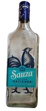Imported Sauza Hacienda Blue Agave Clear Glass Bottle EMPTY Decorative 750ml  picture
