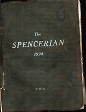 1924 Spencer High School Yearbook Annual Spencer Indiana IN - Spencerian picture