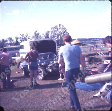 sl82 Original slide 1972 car race infield 133a picture
