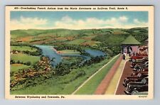 Towanda PA-Pennsylvania, French Azilum, Sullivan Trail, Antique Vintage Postcard picture