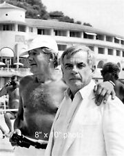 HELMUT NEWTON SHIRTLESS BEEFCAKE photo with DOMINICK DUNNE (148) picture