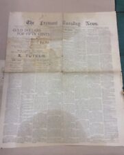 April 21, 1896 the Fremont Tuesday Newspaper INV-P1088 picture