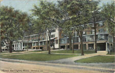 1910 Great Barrington,MA Berkshire Inn Leighton Massachusetts Postcard 1c stamp picture