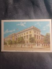 Linen Colorcraft Postcard Unused Unposted The US Mint Building Philadelphia PA picture
