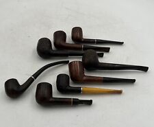 LOT OF 8 VINTAGE PIPES Briar Italy England Roslyn Winchester Wimbeldon Sportsman picture
