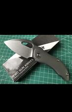 TWOSUN Folding Knife Titanium Handle TS230-14C28N US SELLER FAST SHIPPING picture