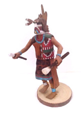 Vintage Native Navajo Hopi Hand Carved Painted All Wood Unsigned Kachina 10.8