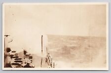 c1904-18 Postcard U S S North Dakota Div. E (BB-29) Rppc Battleship picture