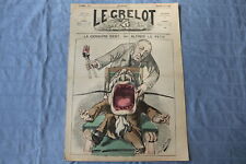 1872 JUNE 9 LE GRELOT NEWSPAPER - LA DERNIERE DENT - FRENCH - NP 8589 picture