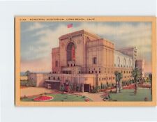 Postcard Municipal Auditorium Long Beach California USA picture