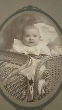 Antique Baby Infant Photograph Manistique, Michigan History Picture picture