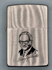 Vintage 1964 Barry Goldwater Presidential Campaign Chrome Zippo Lighter picture