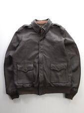 USAAF TYPE A-2 FLYING JACKET (B-17 NINE•O•NINE) US AUTHENTIC MFG. CO. Size 44 T picture