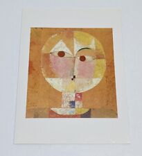 Phaidon Press Greeting Card “Senecio” Paul Klee Abstract Divided Faces Art P1 picture