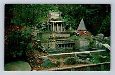 Cullman AL-Alabama, Ave Maria Grotto & Hanging Gardens Souvenir Vintage Postcard picture