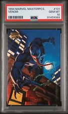 1994 Marvel Masterpieces #131 Venom PSA 10 Gem Mint LOW POP picture