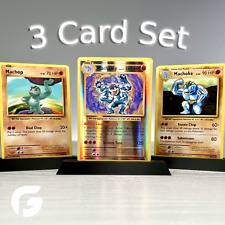 Holo Rare Machamp, Machoke, Machop Pokemon TCG 3 Card Set - XY Evolutions - NM picture