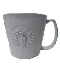 2021  Starbucks 20 Ounce Anniversary Embossed Gray Siren Venti Coffee Mug picture