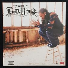 Busta Rhymes Rare 2001 Original 2-Sided Record Label Promo Poster Flat OOP NM picture