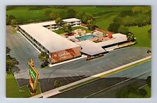 Idaho Falls ID-Idaho, Aerial Holiday Inn, Advertisement, Vintage Postcard picture