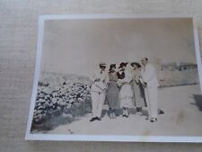 CASAL LIA  ? AREA ? MALTA 1934 era Italian Consul promenades with wife friends picture
