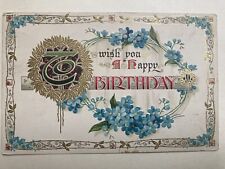 Gorgeous 1917 Birthday Postcard  picture