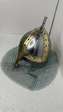 Medieval viking knight helmet battel ready helmet with inner liner Helmet picture