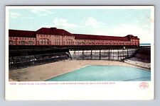 Sault Ste Marie MI-Michigan, Power House, Canal, Power Co, Vintage Postcard picture