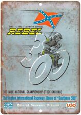 1963 Rebel 300 Darlington Raceway Stock Car Reproduction Metal Sign A49 picture