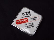 Vintage Barlow Advertising Pocket Tape Measure Bower Industries Metric Table picture