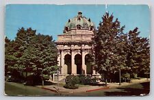 Winchester Virginia Handley Library VA Vintage Postcard View (Worn) picture