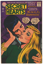 SECRET HEARTS #124, 1967  12 cent Mid Grade 5.0 Cream to OFF white pages picture