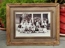 Indian Compilation Branch Vintage Cabinet Picture Photograph Print Framed Decor picture