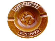 Antique advertising ashtray Ambassador Cusenier-Faience d'Art picture