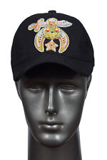  Masonic Shriner Jewel Embroidered Black Baseball Cap picture