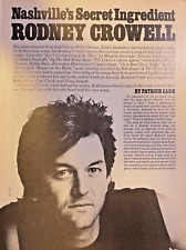1984 Country Singer Rodney Crowell picture
