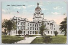 Vtg Post Card State Capitol, Lincoln, Nebraska F2 picture