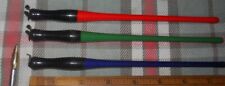3 Vintage Antique Esterbrook #881 Wood Dip Pen with gripper- 3 different colors picture