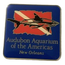 Audubon Aquarium of the Americas New Orleans Shark Travel Souvenir Pin picture