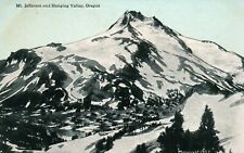 Oregon OR Mt Jefferson & Hanging Valley Vintage Postcard picture