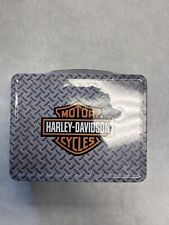 Harley-Davidson Motorcycles Diamond Logo Lunch Box Tin Lunchbox picture