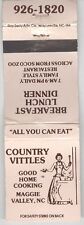 Country Vittles Maggie Valley North Carolina Matchbook Cover picture