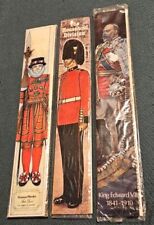 Vintage Yeoman Warders H. M. Tower Of London Souvenir Tall Match Book picture