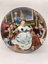1985 Edwin M Knowles The King and I Collector Plate Getting To Know You picture