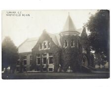 c1920 Library CC Northfield Minnesota MN RPPC Real Photo Postcard UNPOSTED picture