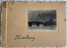 Vintage Photograph Album Heidelberg Germany 1920-40's 33 Mounted Photos B&W picture