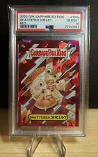 2022 Garbage Pail Kids Sapphire Shattered Shelby Red #193a PSA GEM MT 10, POP 1 picture